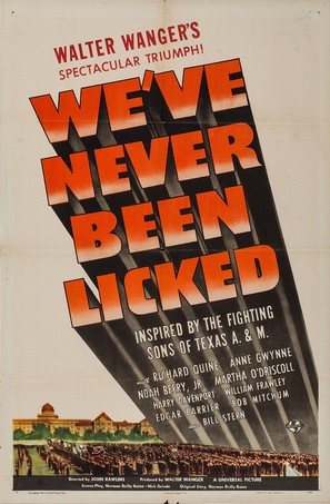 We&#039;ve Never Been Licked - Movie Poster (thumbnail)