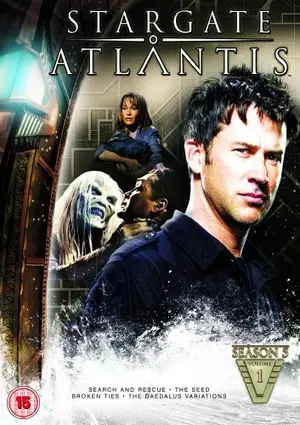 &quot;Stargate: Atlantis&quot; - British DVD movie cover (thumbnail)