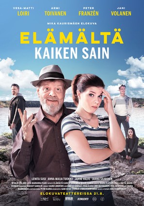 El&auml;m&auml;lt&auml; kaiken sain - Finnish Movie Poster (thumbnail)