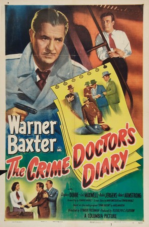 The Crime Doctor&#039;s Diary - Movie Poster (thumbnail)