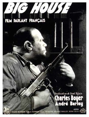 R&eacute;volte dans la prison - French Movie Poster (thumbnail)