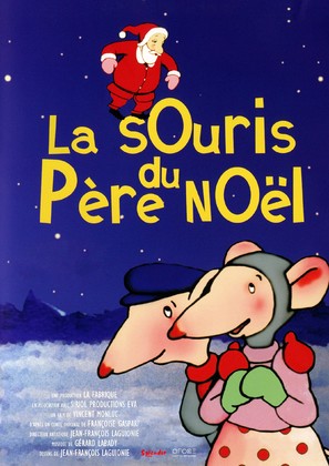 La souris du P&egrave;re No&euml;l - French Movie Poster (thumbnail)