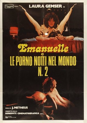 Emanuelle e le porno notti nel mondo n. 2 - Italian Movie Poster (thumbnail)
