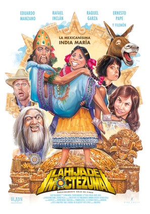 La hija de Moctezuma - Mexican Movie Poster (thumbnail)
