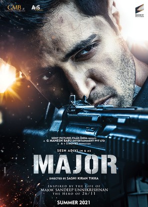 Major - Indian Movie Poster (thumbnail)