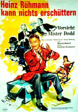 Vorsicht Mister Dodd - German Movie Poster (thumbnail)