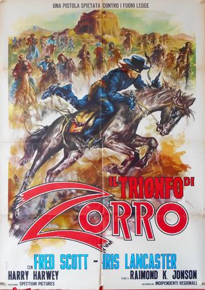 Ridin&#039; the Trail - Italian Movie Poster (thumbnail)