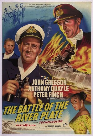 The Battle of the River Plate - British Movie Poster (thumbnail)