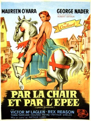 Lady Godiva of Coventry - French Movie Poster (thumbnail)