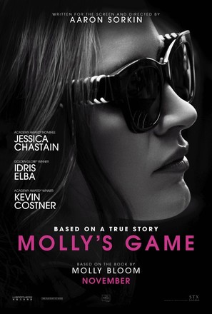 Molly&#039;s Game - Movie Poster (thumbnail)