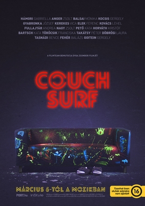 Couch Surf - Hungarian Movie Poster (thumbnail)