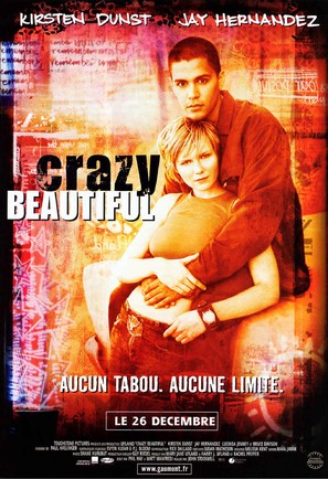 Crazy/Beautiful - French Movie Poster (thumbnail)