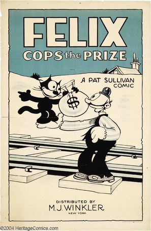 Felix Cops the Prize - Movie Poster (thumbnail)