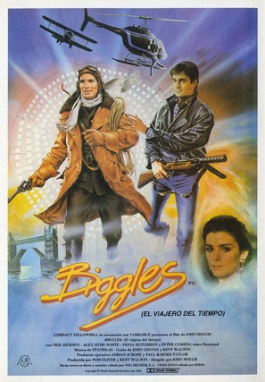 Biggles - Spanish Movie Poster (thumbnail)