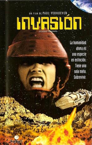 Starship Troopers - Argentinian VHS movie cover (thumbnail)