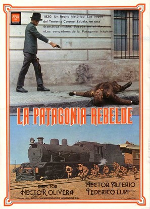 La Patagonia rebelde - Argentinian Movie Poster (thumbnail)
