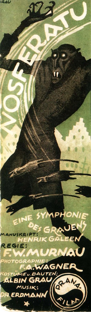Nosferatu, eine Symphonie des Grauens - German Movie Poster (thumbnail)