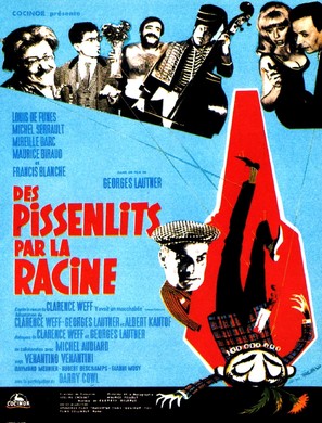 Des pissenlits par la racine - French Movie Poster (thumbnail)