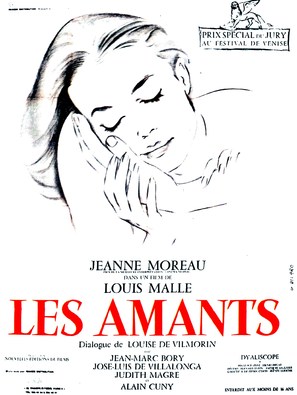 Les amants - French Movie Poster (thumbnail)