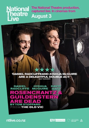 National Theatre Live: Rosencrantz &amp; Guildenstern Are Dead - New Zealand Movie Poster (thumbnail)