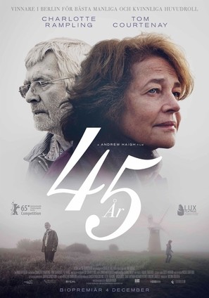 45 Years - Swedish Movie Poster (thumbnail)