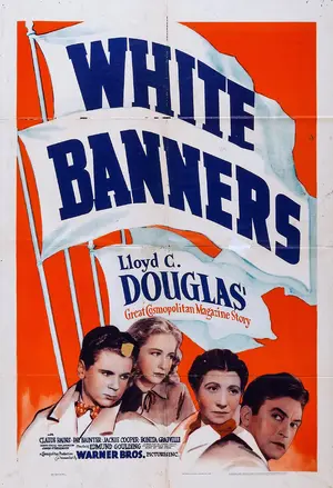 White Banners Poster