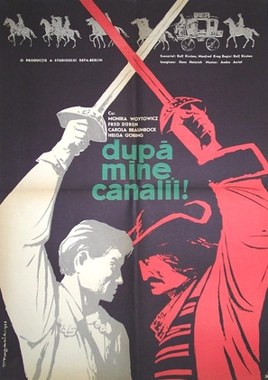 Mir nach, Canaillen! - Romanian Movie Poster (thumbnail)