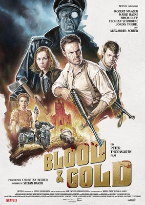 Blood and Gold - German Movie Poster (thumbnail)