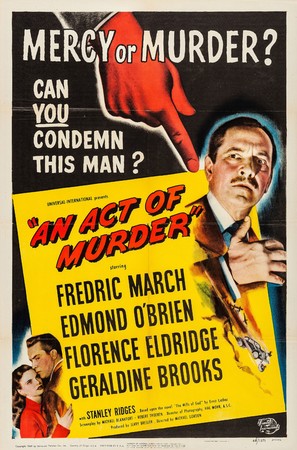 An Act of Murder - Movie Poster (thumbnail)