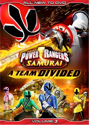 &quot;Power Rangers Samurai&quot; - DVD movie cover (thumbnail)