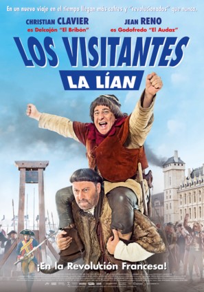Les Visiteurs: La R&eacute;volution - Spanish Movie Poster (thumbnail)