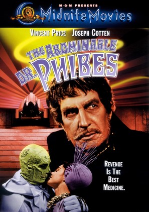 The Abominable Dr. Phibes - DVD movie cover (thumbnail)