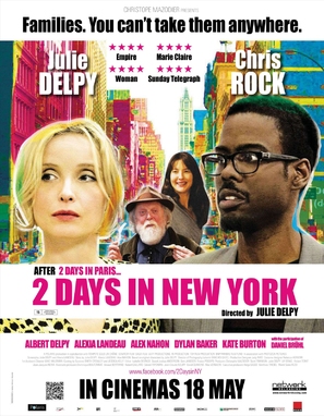 2 Days in New York - British Movie Poster (thumbnail)