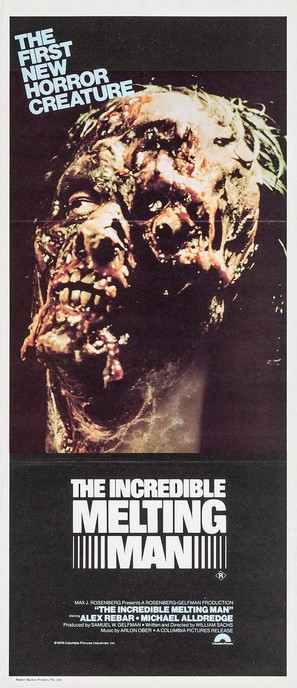 The Incredible Melting Man - Australian Movie Poster (thumbnail)