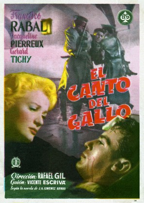 El canto del gallo - Spanish Movie Poster (thumbnail)