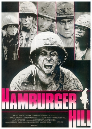 Hamburger Hill - German Movie Poster (thumbnail)