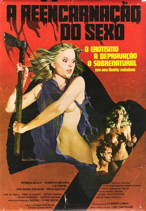 A Reencarna&ccedil;&atilde;o do Sexo - Brazilian Movie Poster (thumbnail)