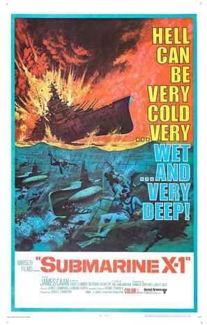 Submarine X-1 - Movie Poster (thumbnail)