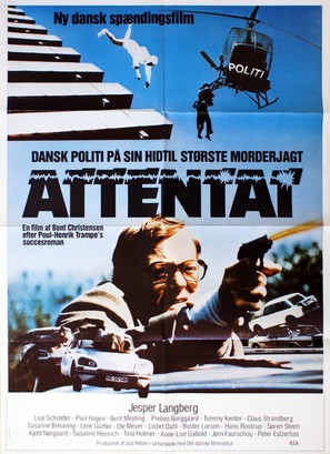 Attentat - Danish Movie Poster (thumbnail)