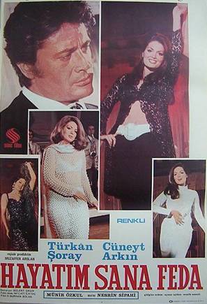 Hayatim sana feda - Turkish Movie Poster (thumbnail)