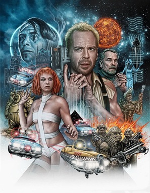 The Fifth Element - British Movie Cover (thumbnail)