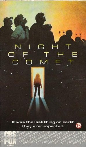 Night of the Comet - British VHS movie cover (thumbnail)