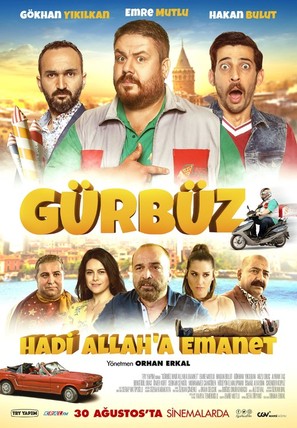 G&uuml;rb&uuml;z: Hadi Allah&#039;a Emanet - Turkish Movie Poster (thumbnail)