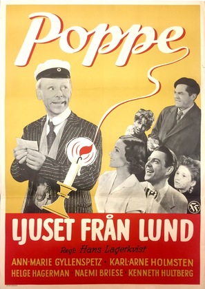 Ljuset fr&aring;n Lund - Swedish Movie Poster (thumbnail)