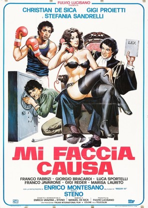 Mi faccia causa - Italian Movie Poster (thumbnail)