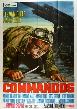 Commandos - Italian Movie Poster (thumbnail)