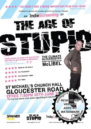 The Age of Stupid - British Movie Poster (thumbnail)