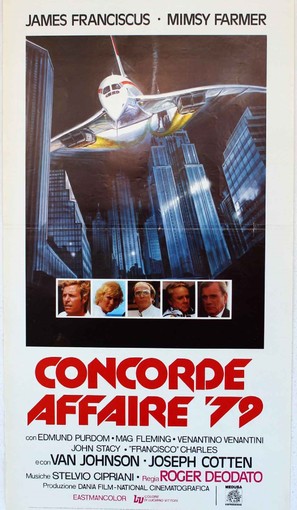 Concorde Affaire &#039;79 - Italian Movie Poster (thumbnail)
