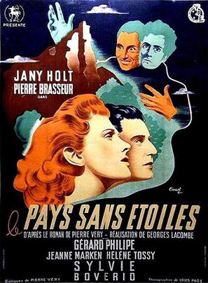Le pays sans &eacute;toiles - French Movie Poster (thumbnail)