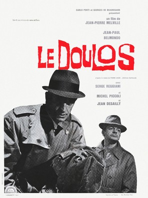 Le doulos - French Movie Poster (thumbnail)